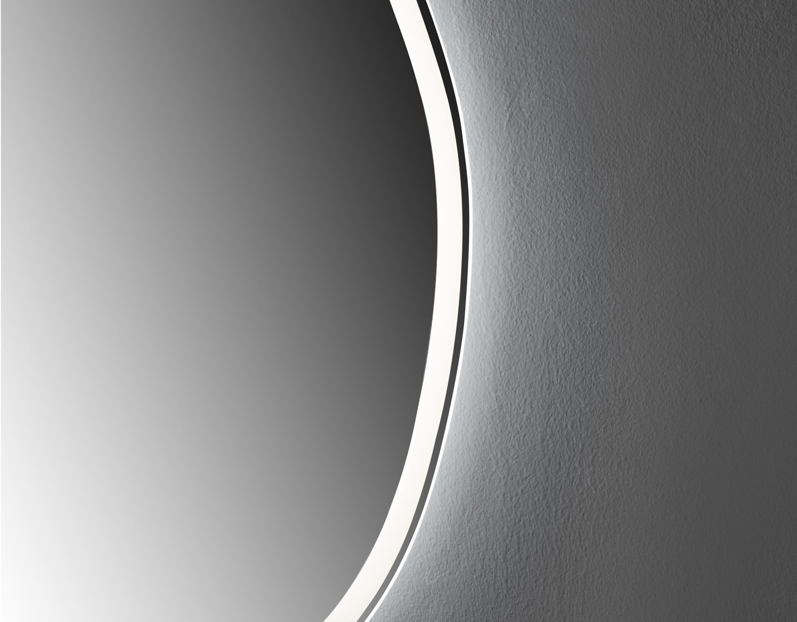 Oglinda LED Asimetrica Premium 60×100 cm, Touch, 3 Tipuri Lumina – Calda, Rece, Naturala