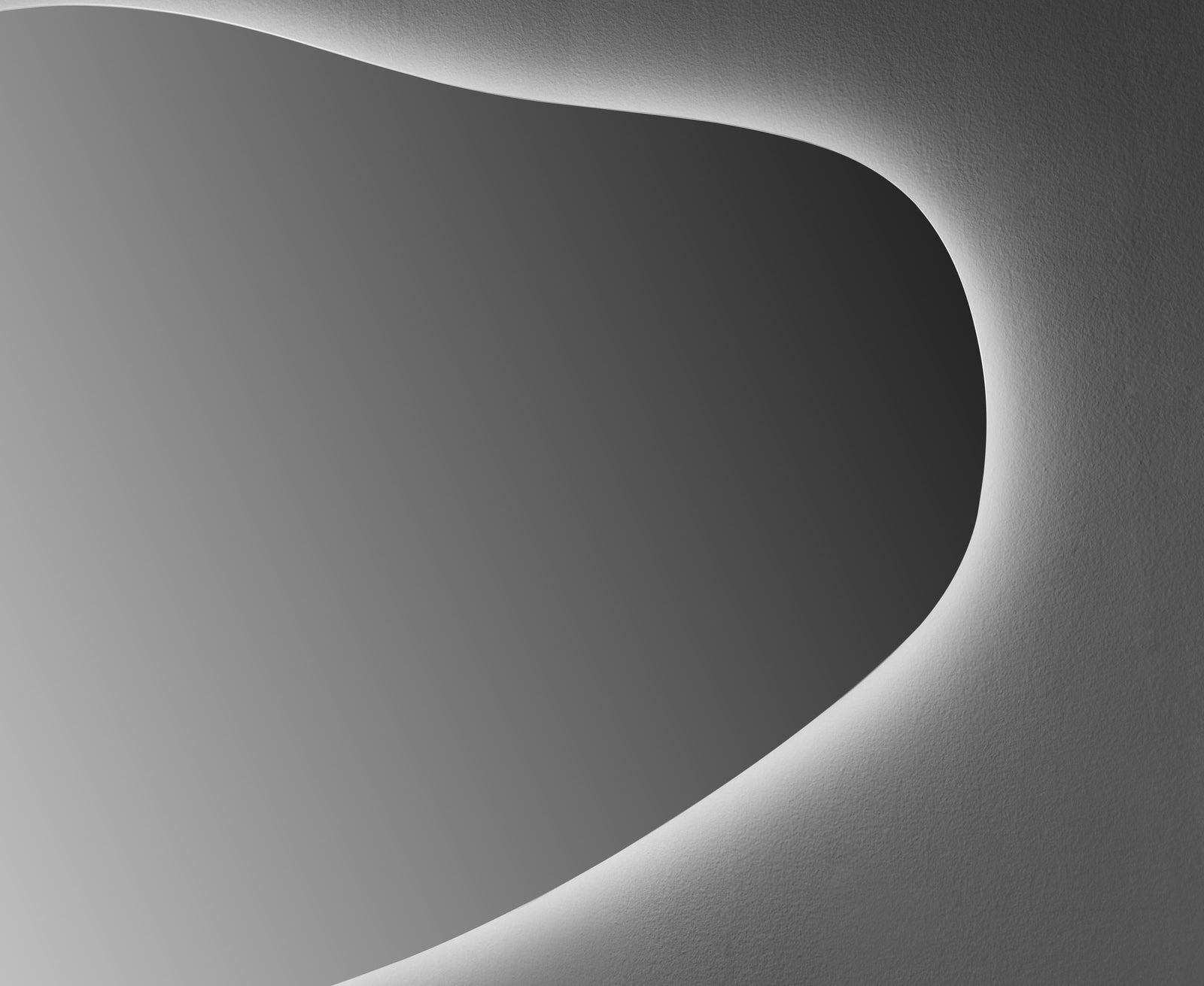 Oglinda LED Asimetrica Premium 140×90 cm, Touch, 3 Tipuri Lumina – Calda, Rece, Naturala